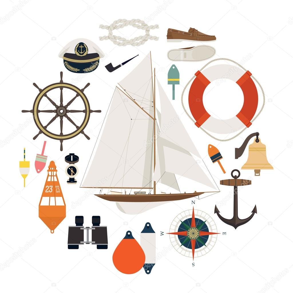 Different nautical items