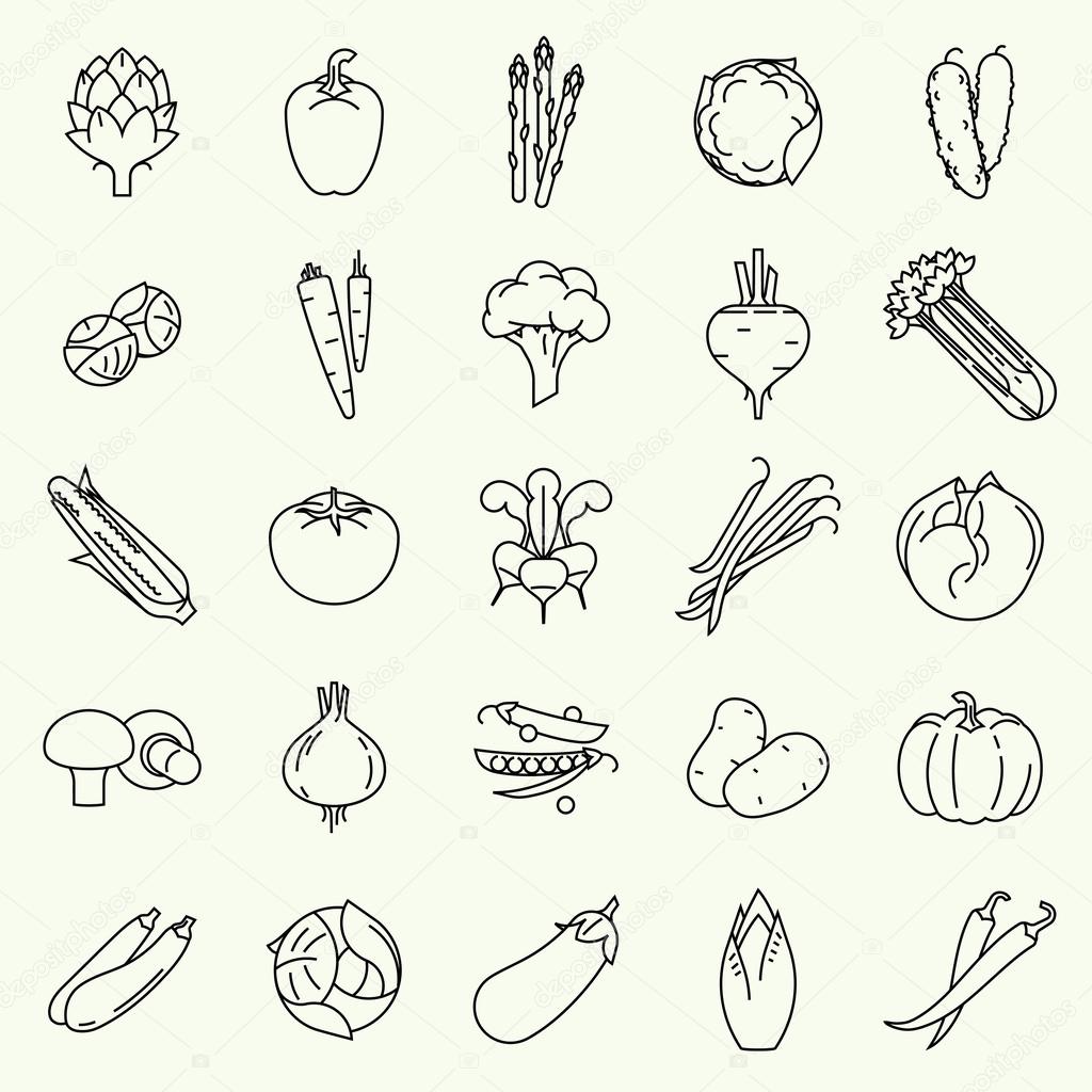 View Drawing Vegetables Pics Background