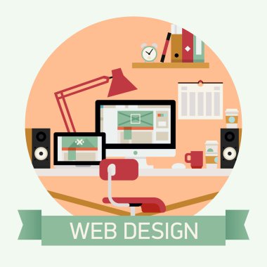 Web tasarımcı çalışma alanı
