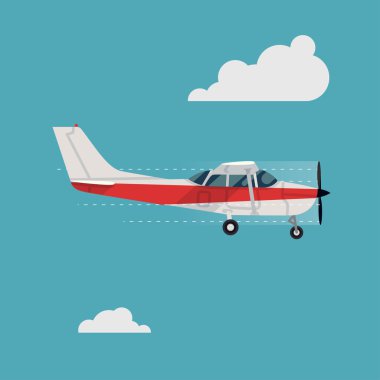 Hava Taksi hafif uçak uçan