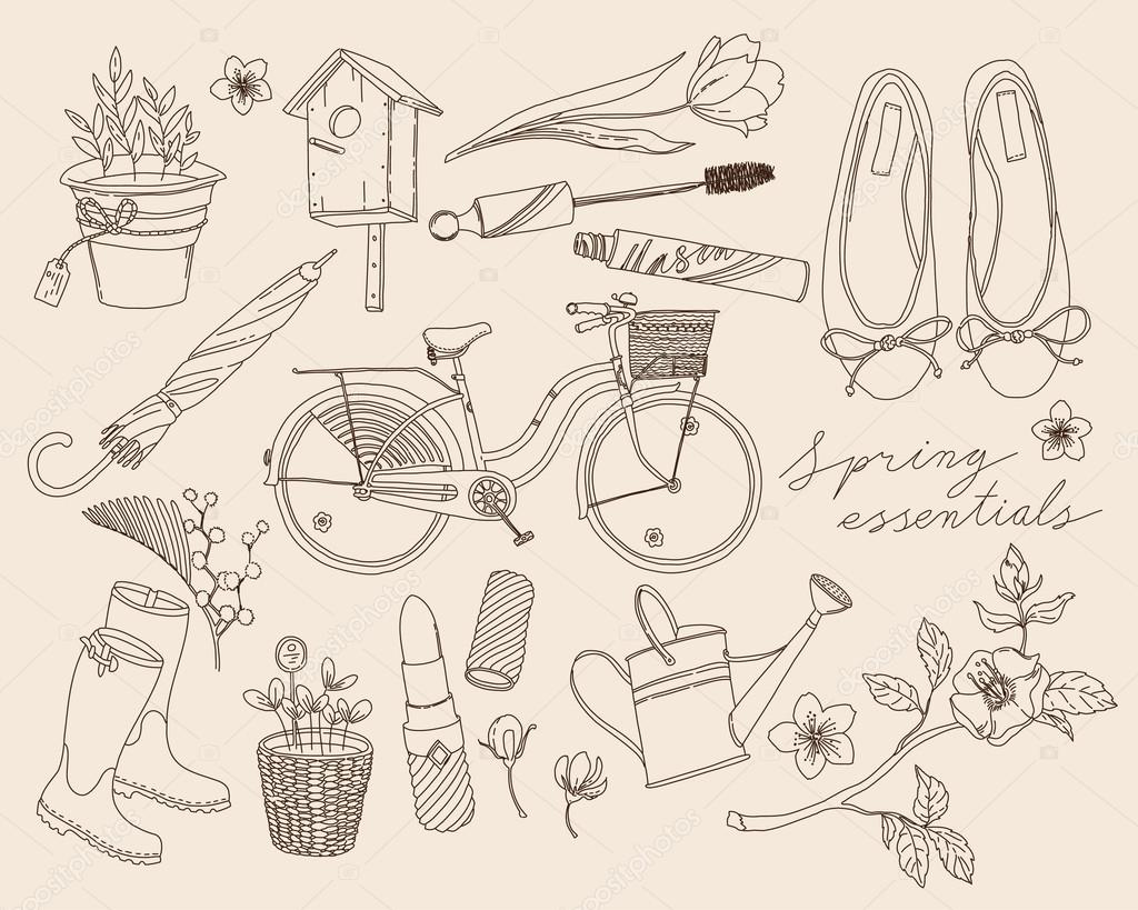 Spring Season Pictures To Draw