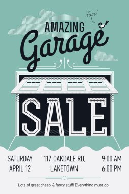 garage or yard sale event
