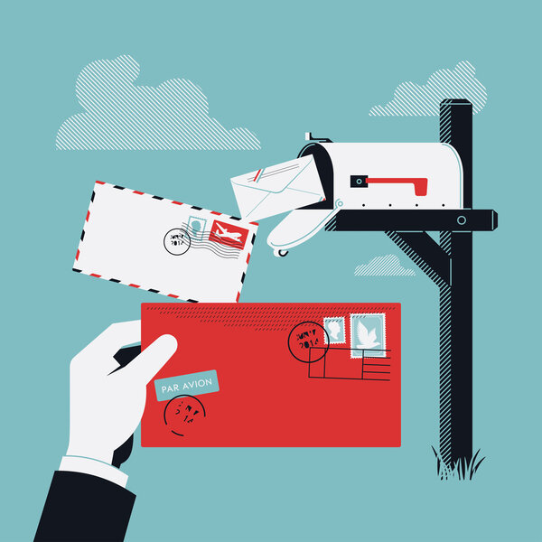 входящая корреспонденция и доставка почты
