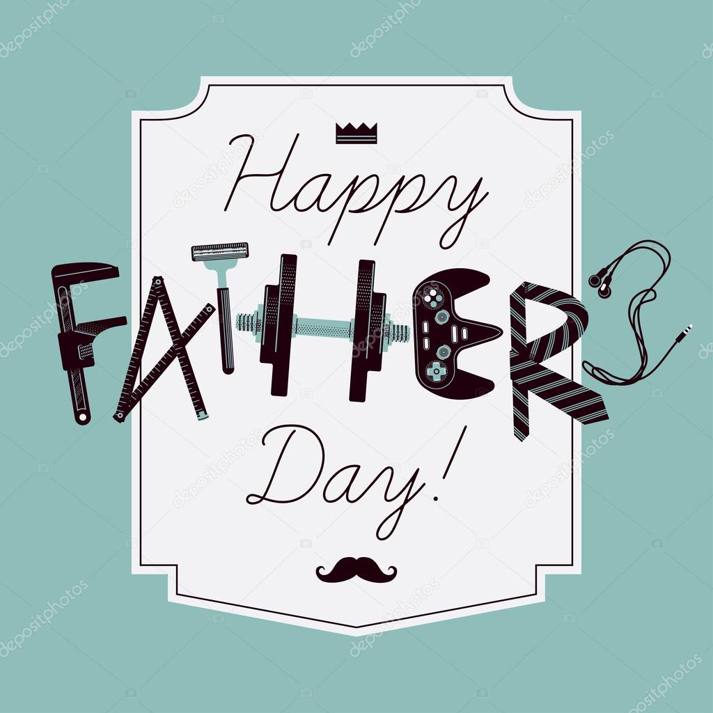 Father's day  greeting card