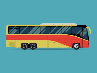 Tourist coach bus
