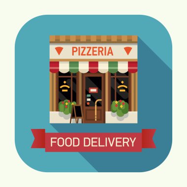 Pizzacı İtalyan restoranı cephe