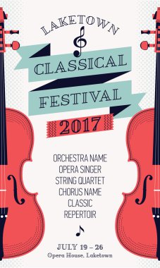 Klasik Müzik Festivali Afiş