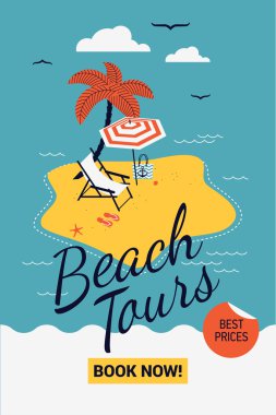 banner template on Beach Tours