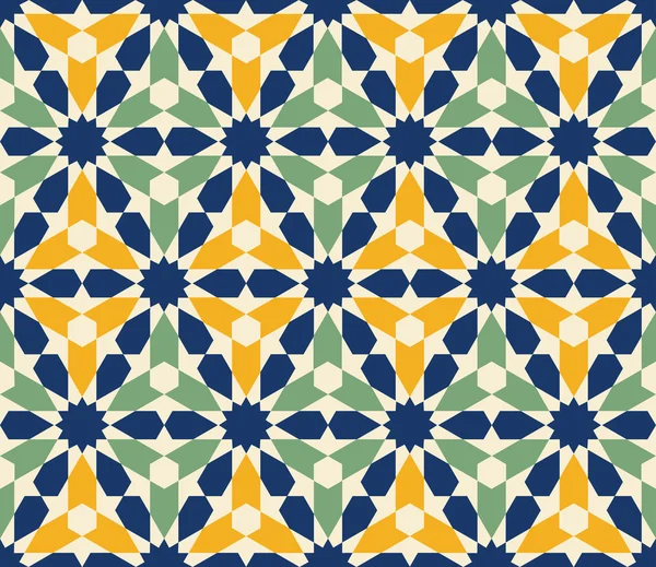 Indah pola tradisional arabic - Stok Vektor