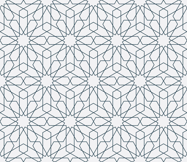 Traditional arabic pattern background
