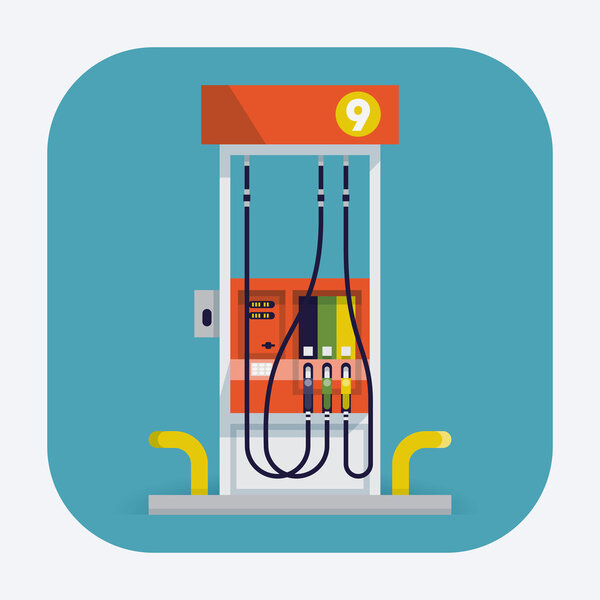 современный насос АЗС
