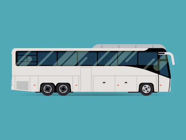 Tourist coach bus — Stok Vektör