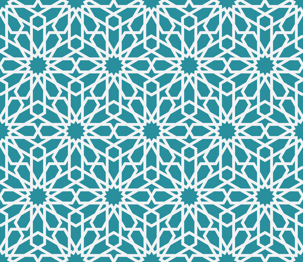 Traditional arabic pattern background