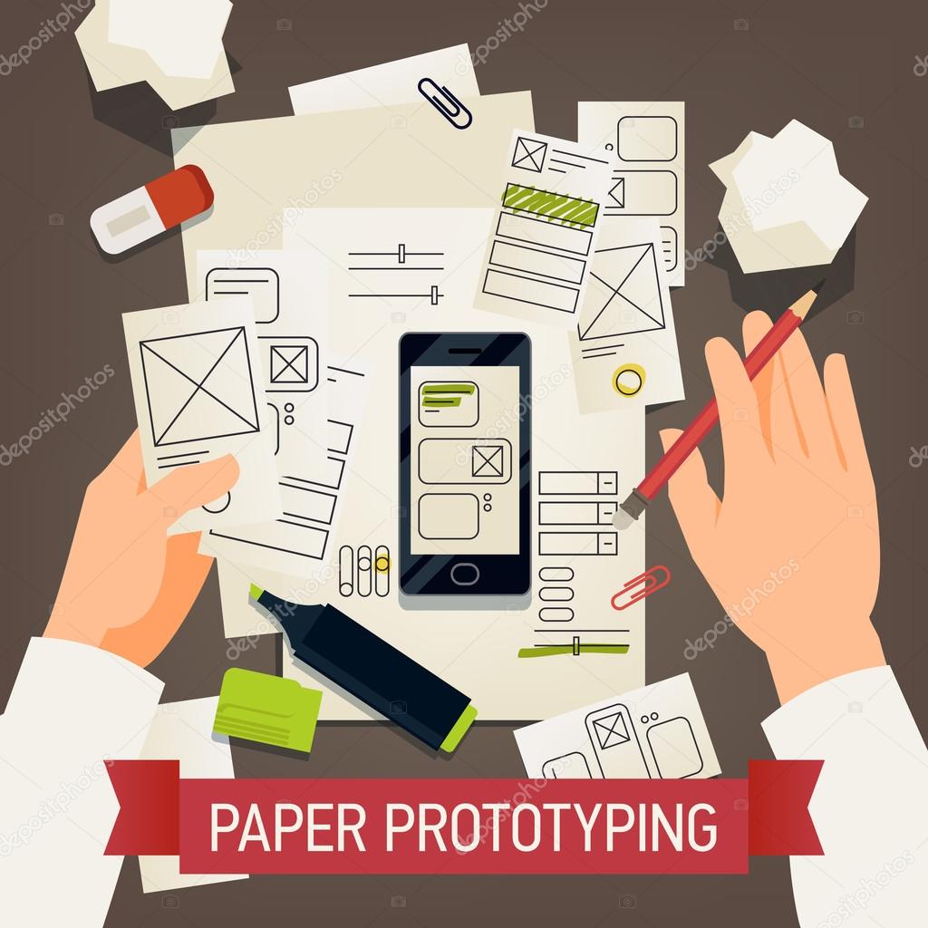 Creative paper prototyping detailed