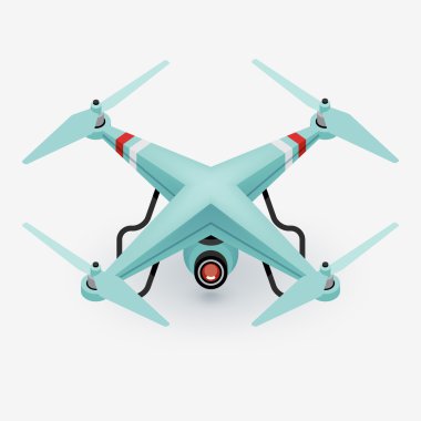 quadcopter dron tasarım öğesi