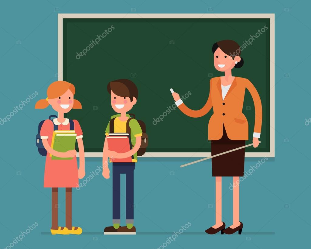 School children students and teacher Stock Vector Image by ©masha_tace #82222252 School children students and teacher Stock Vector Image by ©masha_tace #82222252