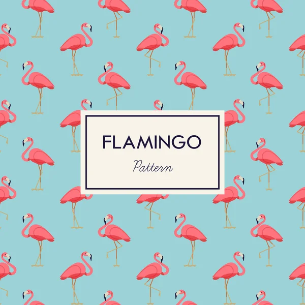 Lovely pink flamingos pattern Διάνυσμα Αρχείου