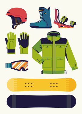 Snowboard dişli tasarım öğeleri