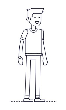 yetişkin erkek karakteri