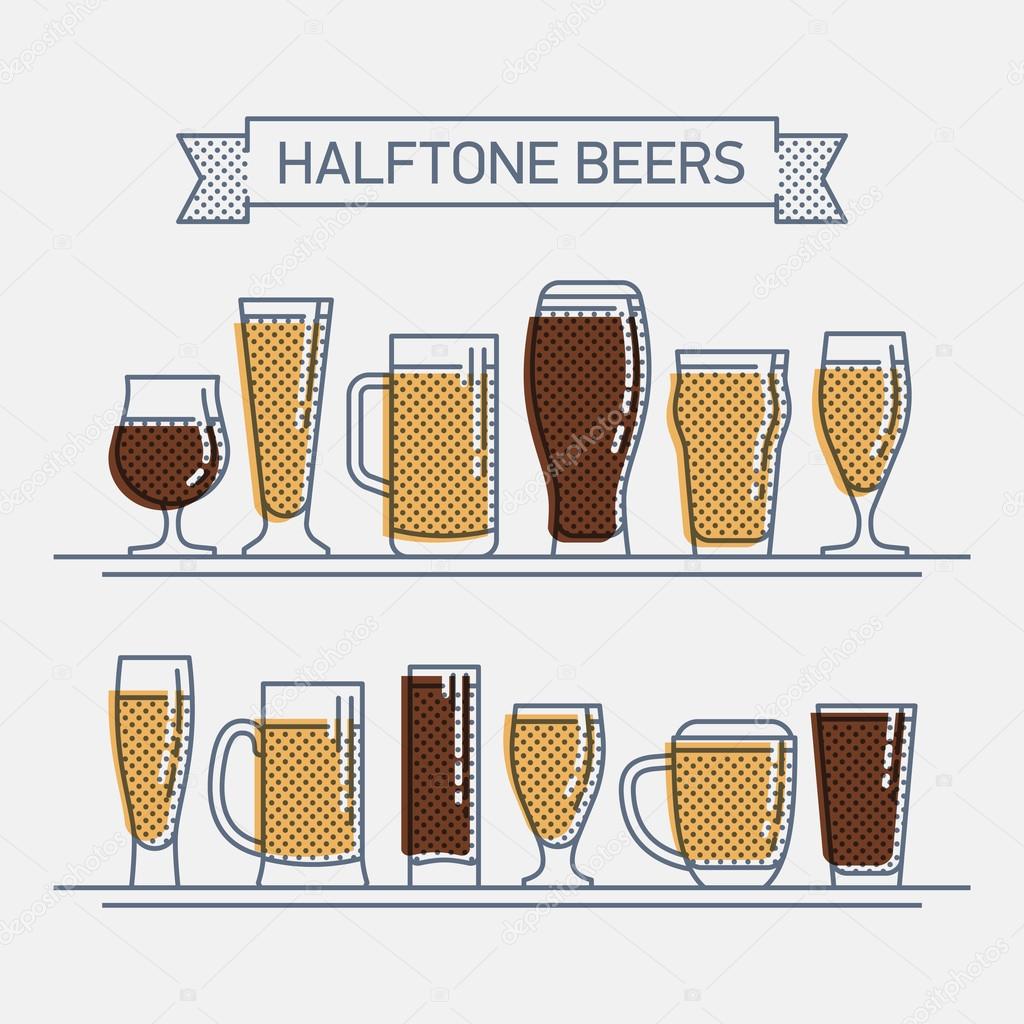 beer glassware set