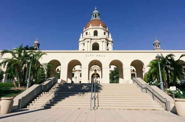 Het Iconische Pasadena City Hall Los Angeles County Californië — Stockfoto