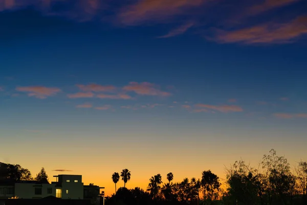 Ein Südkalifornisches Morgenlicht Urbaner Umgebung — Stockfoto