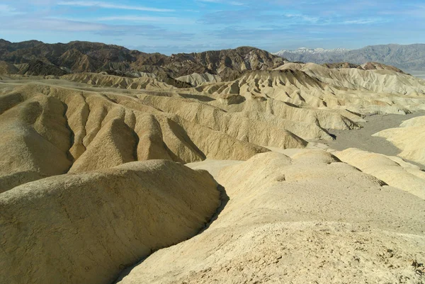 Badlands Nära Zabriskie Point Death Valley National Park — Stockfoto