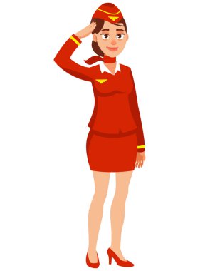 Hostes selam veriyor..