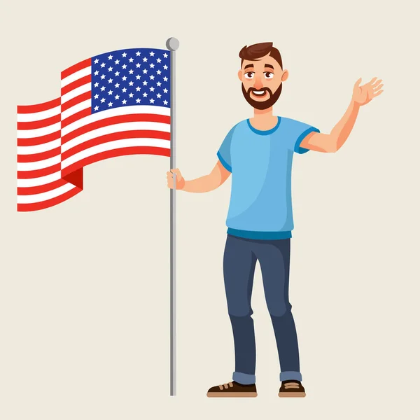 Bandera Americana En El Standストックベクター ロイヤリティフリーbandera Americana En El Stand イラスト ページ 3 Depositphotos