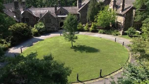 Vue Haut Emplacement Parc Dans Ridley Creek State Park Pennsylvanie — Video