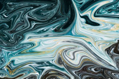 Soyut etki arka planı. Yaratıcı renkler. Mavi renkli güzel bir resim.