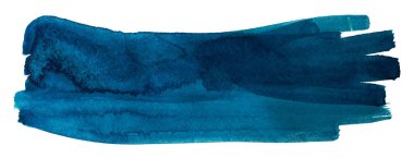 Mavi suluboya boya elementi