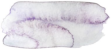 Beyaz arkaplanda gri suluboya leke pankart ögesi