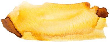 Lekeler kağıda sarıya boyanır