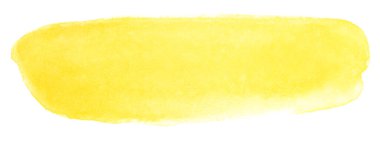 Suluboya boya lekesi. Kağıt ve boya dokusu. Tasarım için beyaz arkaplan izole ögesi üzerinde.