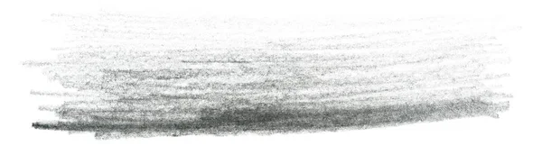 在白色背景上孵化铅笔污迹 铅笔灰色 — 图库照片