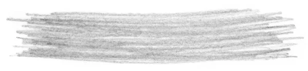 Schraffur Bleistiftfleck Auf Weißem Hintergrund Bleistiftgrau — Stockfoto