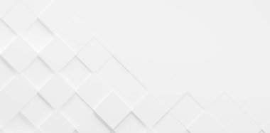 Boşluğu Kopyala ile Beyaz Döşemeli Biçim Arkaplanı.