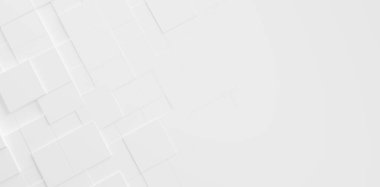 Boşluğu Kopyala ile Beyaz Döşemeli Biçim Arkaplanı.