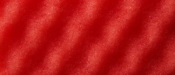 Абстрактный Красный Фон Губка Scouring Pad Color Текстура Крупным Планом — стоковое фото
