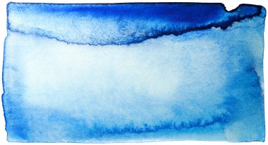 Kağıda elle çizilmiş suluboya leke dokusu