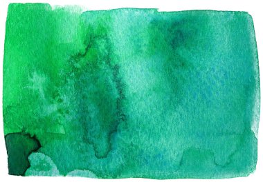 suluboya boya kağıt üzerinde dikdörtgen doku yeşili