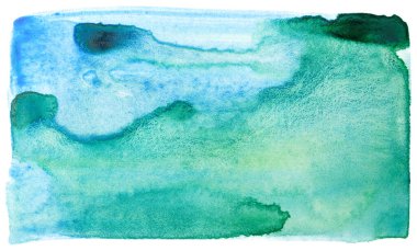 Suluboya arkaplan dokusu kağıt üzerinde yeşil boya.