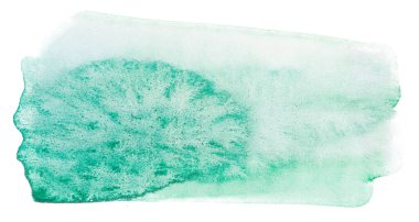 yeşil suluboya elementi dokusu dikdörtgen