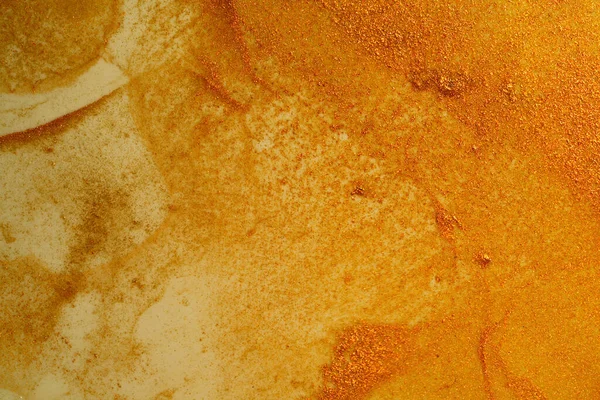 Золотой Изящный Фон Блесток Красок — стоковое фото