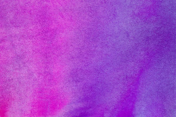 Фиолетовый Акварельный Фон Лист Бумаги Покрытый Краской Текстурой — стоковое фото