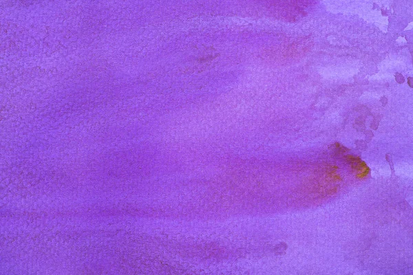 Fondo Acuarela Púrpura Hoja Papel Cubierta Con Pintura Con Textura — Foto de Stock