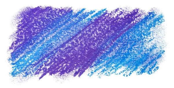 Crayon Griffonner Pastels Texture Crayons Crayons Sur Papier Bleu Pourpre — Photo
