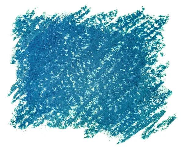 カラーワックス鉛筆の背景白背景に隔離された抽象的な汚れ — ストック写真