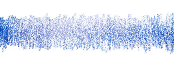 Μια Υφή Λωρίδας Ζωγραφισμένη Χρωματιστά Μολύβια Μπλε Λευκό Φόντο — Φωτογραφία Αρχείου